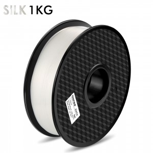 SILK PLA 3D Printing Filament ament Silk White）