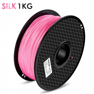 SILK PLA 3D Printing Filament ament Silk Pink）