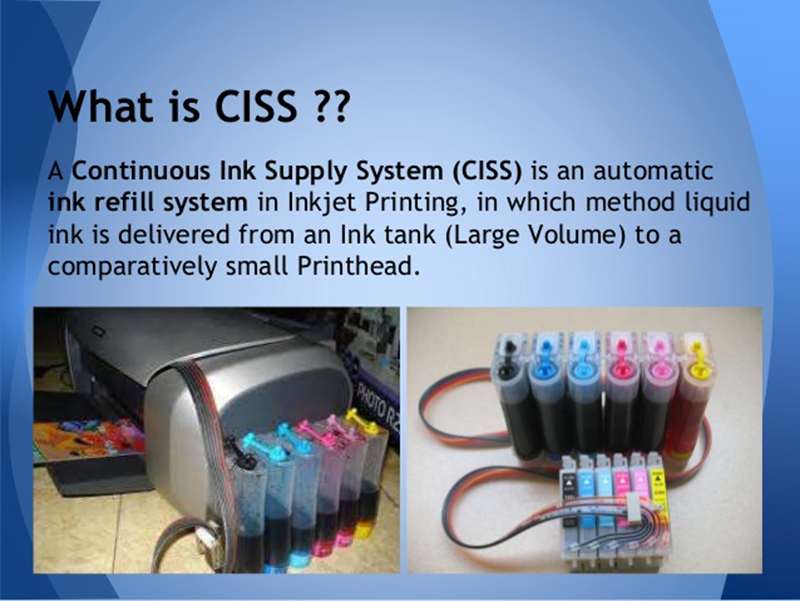 Ciss for Epson printer  CISS Ink for Epson printers