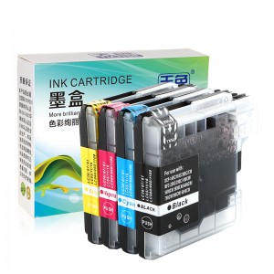 Kompatibel K / C / M / Y Ink Cartridge LC990 untuk Brother Printer MFC-250C / MFC-290C / MFC-490CW / MFC-790CW / MFC-795CW /