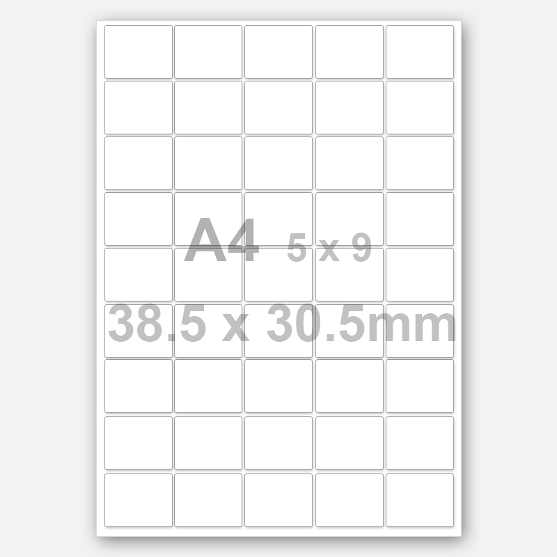 OEM Customized Lastest Stapler Set - A4 5*9 White Glossy Rounded Corner Printable Labels – TIANSE