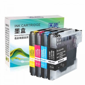 Compatibile K / C / M / Y cartuccia di inchiostro LC975 per stampante Brother MFC-J410 / J220 MFC-/ MFC-J265W