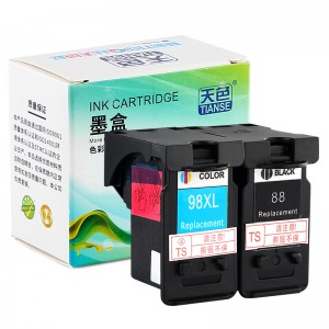 Serasi K / CMY Ink Cartridge PG88 / CL98 untuk Canon Printer E500