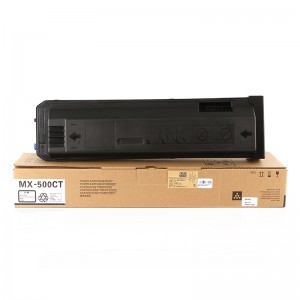 Compatible Black Copier Toner MX500CT for Sharp Copier MXM363U/ 453U/ 503U/ 363N/ 453N/ 503N/ 500
