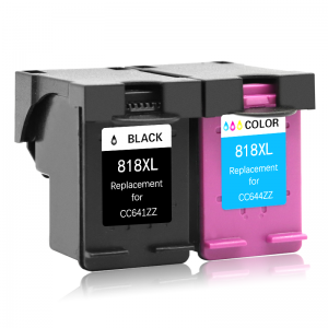 Compatible K / CMY Ink Cartridge 818 për HP F2418 Printer / F2488 / F4238 / F4288 / F4488 / D1668 / D2568 / D2668 / D5568 / C4688 / ENVY110