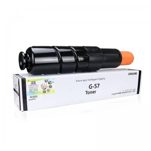 Cocog Hideung Copier Toner NPG57 pikeun Canon Copier IRADV 4025/4035