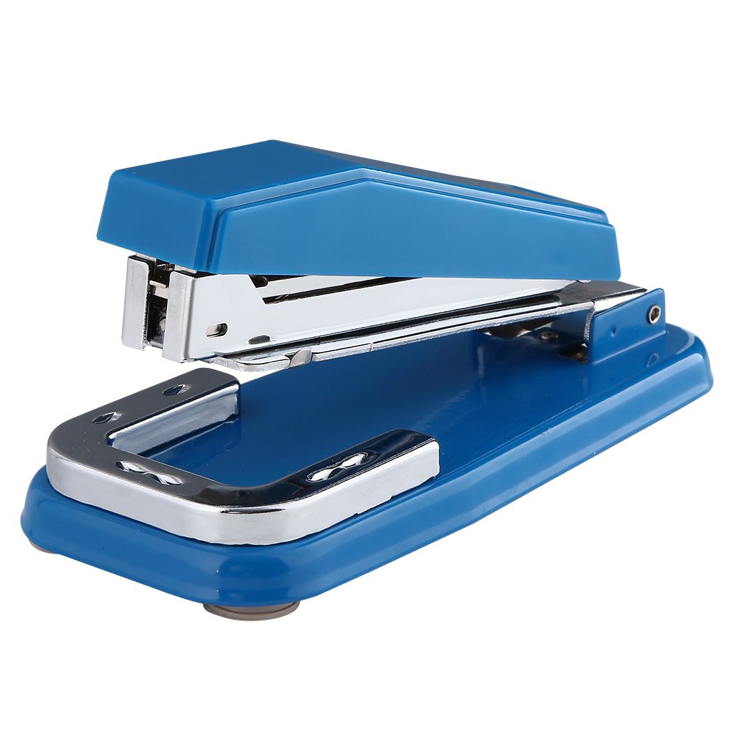 TIANSE 360 Degree Rotatable Staplers, 20 Sheet Capacity, Specialized For Booklet Stapling, Blue