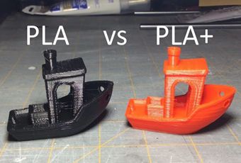 3D Printer Filament Comparison: PLA vs PLA+