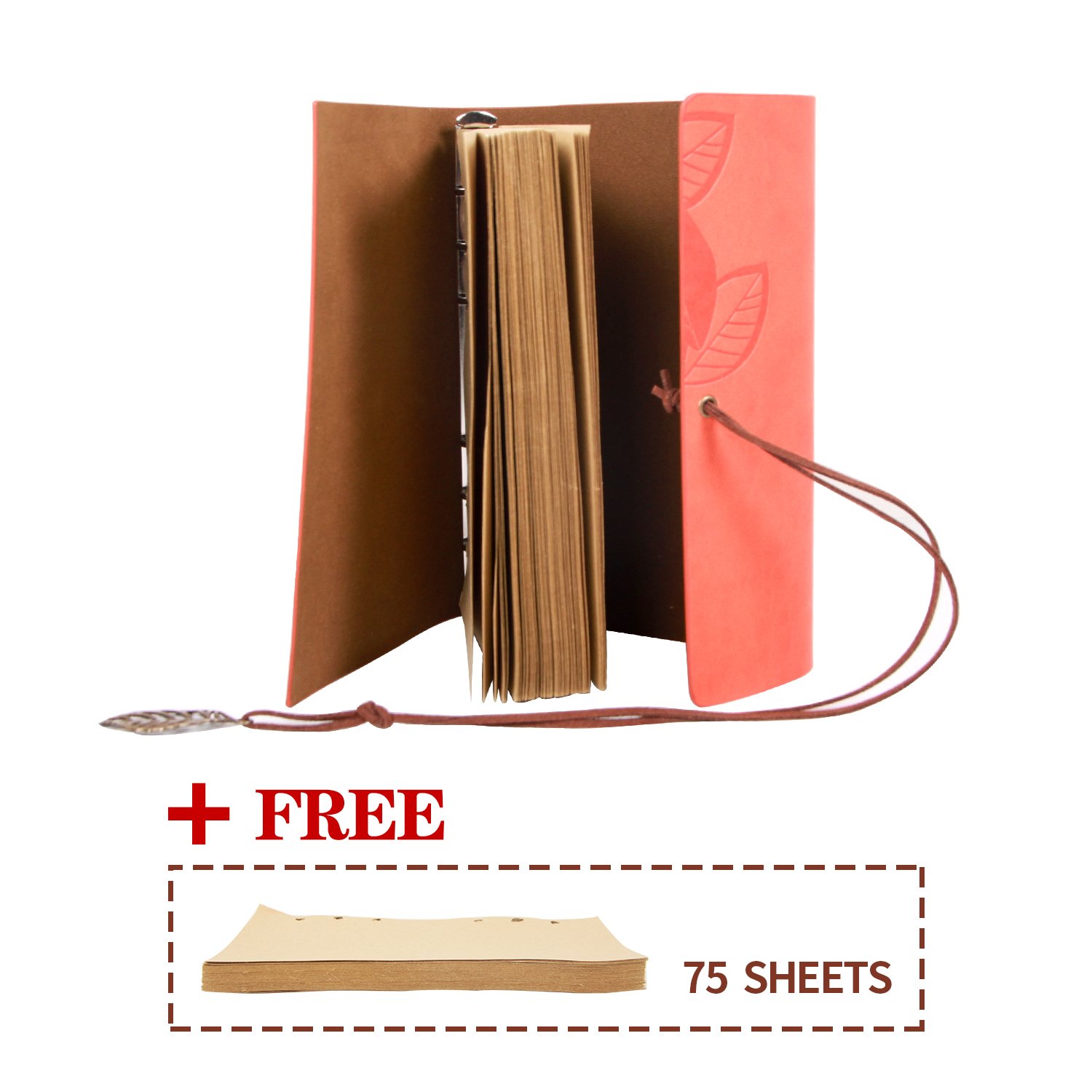 Journal Refill Handmade Paper Blank Unlined Notebook Diary
