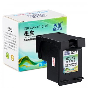 Compatible Black Ink Cartridge 678 for HP Printer HP Deskjet 1518 2515 3515 1018