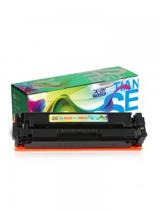 Tau tshaj Dub Toner Cartridge 410A (CF410A) rau HP Luam HP Xim LaserJet Pro M452dn / M452dw / M452nw /