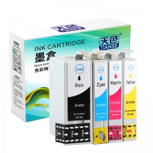 Compatible K/C/M/Y Ink Cartridge T1431 / 2 / 3 / 4 for Epson Printer 85ND 900WD/ 960FWD