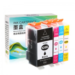 Compatible K/C/M/Y Ink Cartridge 920XL for HP Printer HP OFFICEJET/ 6000/ 7000