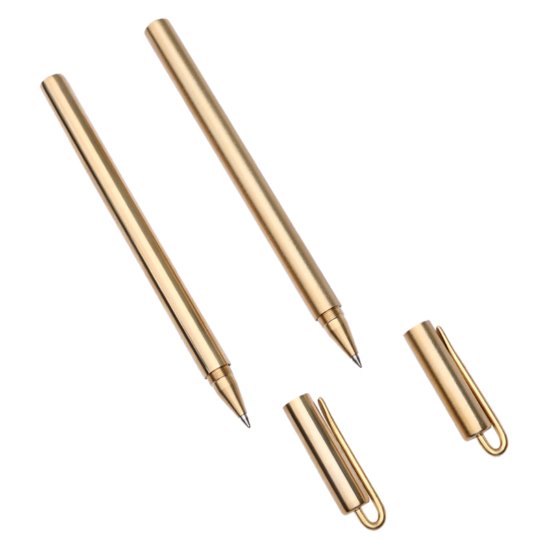 Best quality Noble Reception Handbell - Brass Pen With Clip(Gel pen) – TIANSE