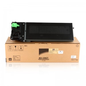 Compatible Black Copier Toner MX235CT for Sharp Copier AR1808/ 1808S/ 2008/ 2008D/ 2008L/ 2308D/ 2308/ 2035/ 2038/ 2328