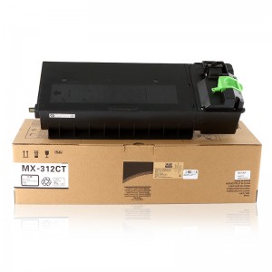 თავსებადი შავი ქსეროქსი ტონერის MX312CT for Sharp ქსეროქსი MXM261 / M261N / M311 / M311N / 2628L / M2608N / M3108N / M3508N / M2608U /
