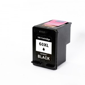 Socon Black khad kaydadka 60XL for Printer HP HP D2530 DeskJet D2545 F2430 F4224 F4440 F4480 printer