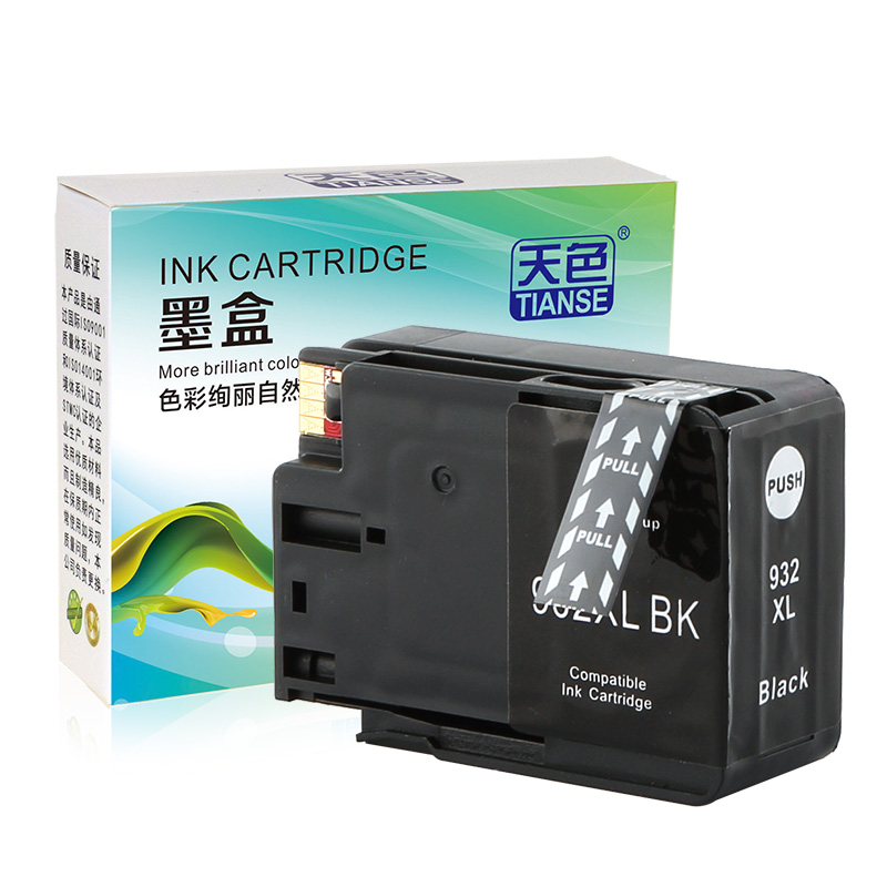 Factory Price For Wireless Calling System Restaurant - Compatible Black Ink Cartridge 932XL for HP Printer HP Officejet 6100 6600 6700 7110 7610 7612 Printers – TIANSE