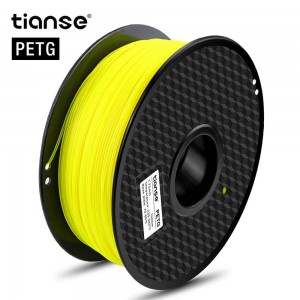 PETG 3D نامه Filament (زرد)