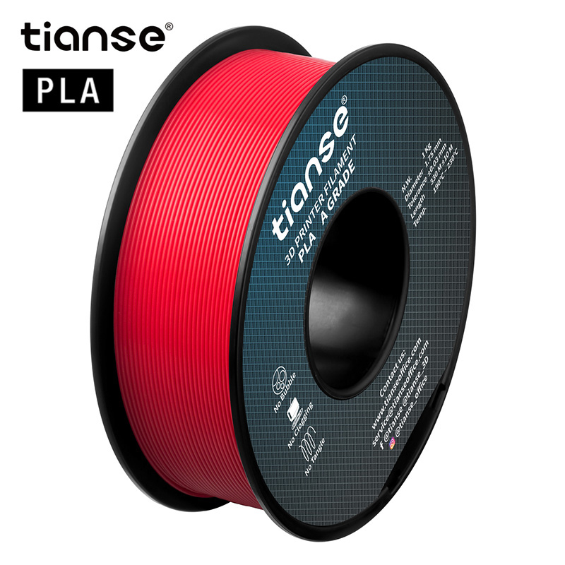 Filament PLA in Quattro Colori Nero, Bianco, Rosso, Blu-250 g Ognuo Filamento PLA per Stampante 3D Filamento PLA 1,75 mm