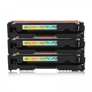 Saderīgs CMY tonera kasetne CF400A HP Printer HP Color LaserJet Pro M252 / MFP M277 sērija / MFP M577f