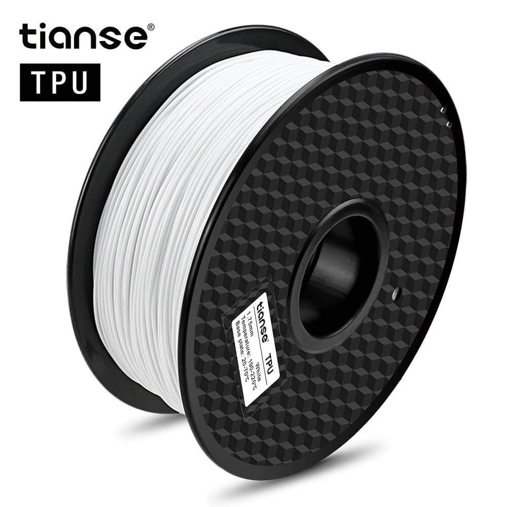TPU 3D Printing Filament（White）