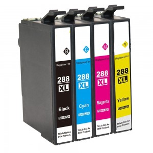 Cartridge Ink kompatibel 288 kanggo Printer Epson Expression Ngarep XP430 XP330 XP434