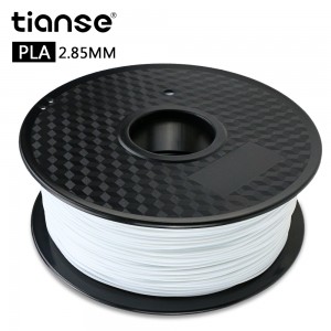 PLA 3D ພິມ Filament (ສີຂາວ) 285 ມມ