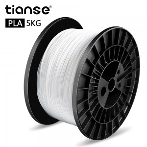 PLA 3D Printing filamento (bianco) 5Kg