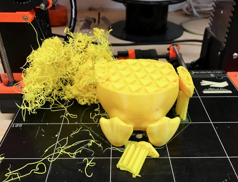 Failed 3D Prints