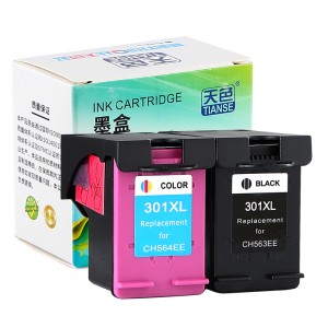 Compatible K/CMY Ink Cartridge 301XL for HP Printer HP 1000/ HP1050/ HP2000/ HP2050