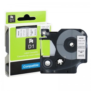 Dymo Compatible võimelised LETRATAG Label Tape 45013