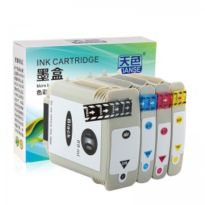 ເຫມາະສົມ K / C / M / Y Cartridge H10 / 11 ສໍາຫລັບ Printer HP HP OFFICEJET / 9110/9120/9130 /
