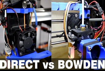 Direct vs Bowden Extruder – Pros and Cons of Direct and Bowden Extrusion