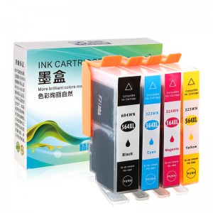 Compatible CMY Ink Cartridge 564XL for HP Printer HP Photosmart 5510 5511 5512 5514 5515 5520 5525 6510 printers